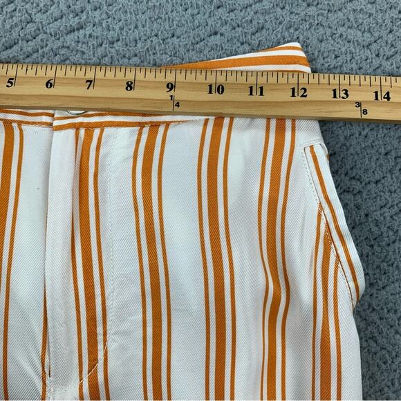 Maeve by Anthropologie Women's Sunshine Wide-Leg Striped Pants  -  Size: 10 - Picture 10 of 16